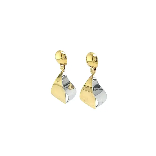 Earrings made of Combination Gold