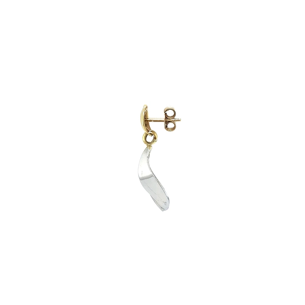 Earrings made of Combination Gold