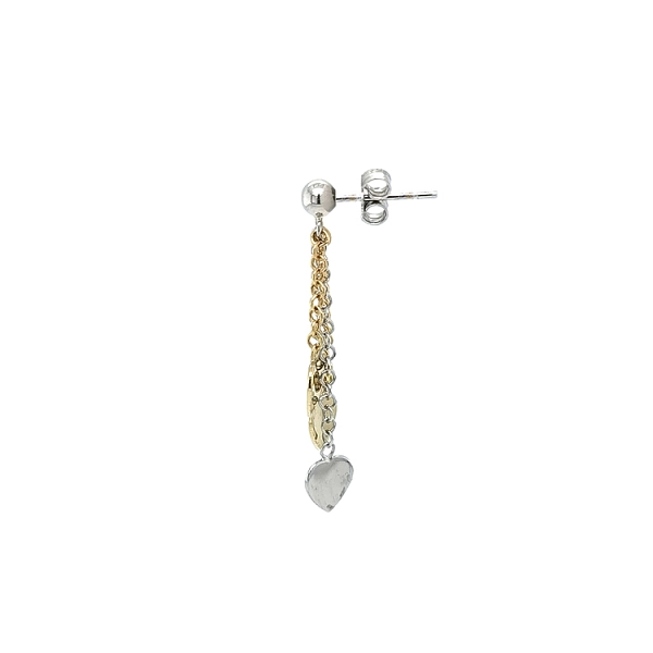 Earrings made of Combination Gold
