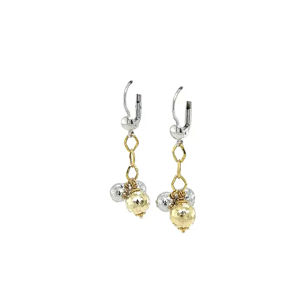 Earrings made of Combination Gold