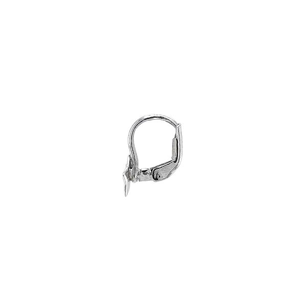 Earrings Starfish from White Gold