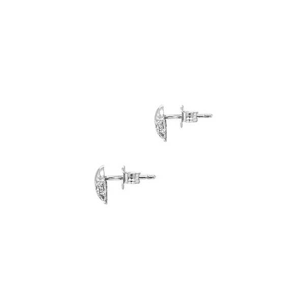 Gold Earrings Ladybug with Zircones