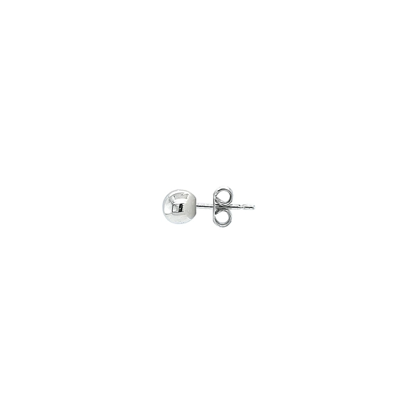 Earrings White Gold Balls