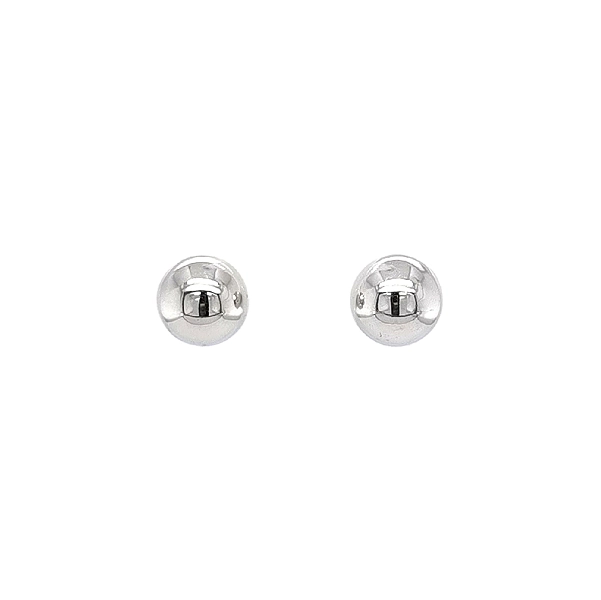 Fine White Gold Pecky Earrings