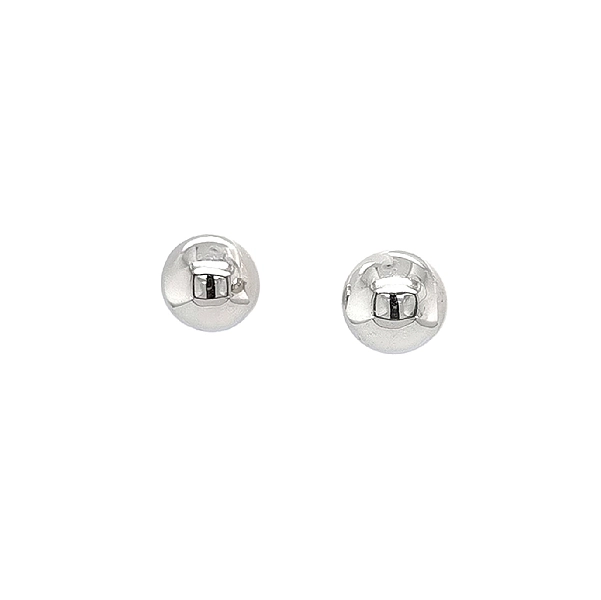 Fine White Gold Pecky Earrings
