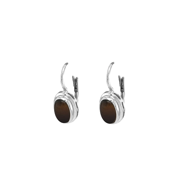 Gold Earrings with Tyrian Eye