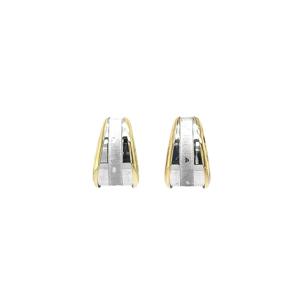 Earrings made of Combination Gold