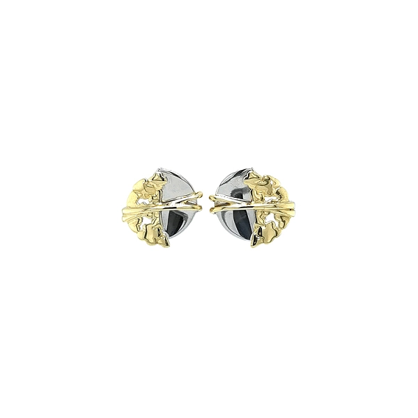 Earrings made of Combination Gold