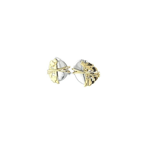 Earrings made of Combination Gold