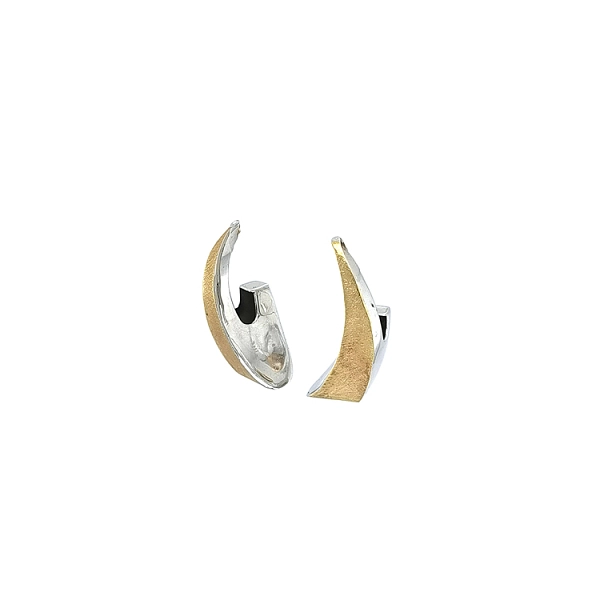 Earrings made of Combination Gold