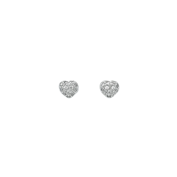 Earrings with Zircones in Gold