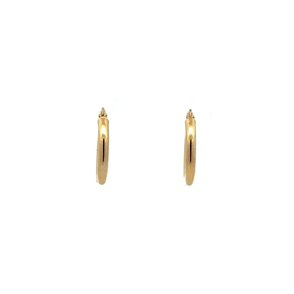 Gold Earrings Circles