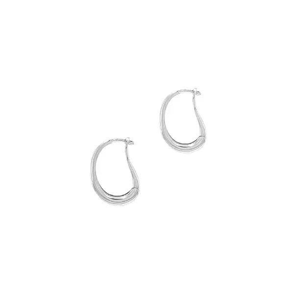Gold Earrings Semi-circles