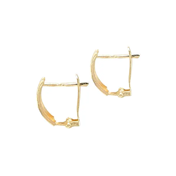 Gold Earrings made of Combination Gold