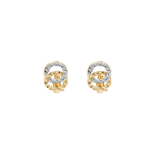Earrings made of Combination Gold