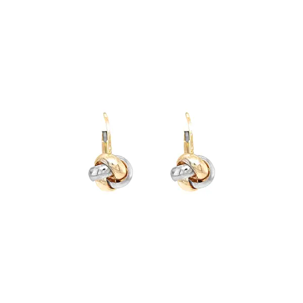Gold Earrings made of Combination Gold