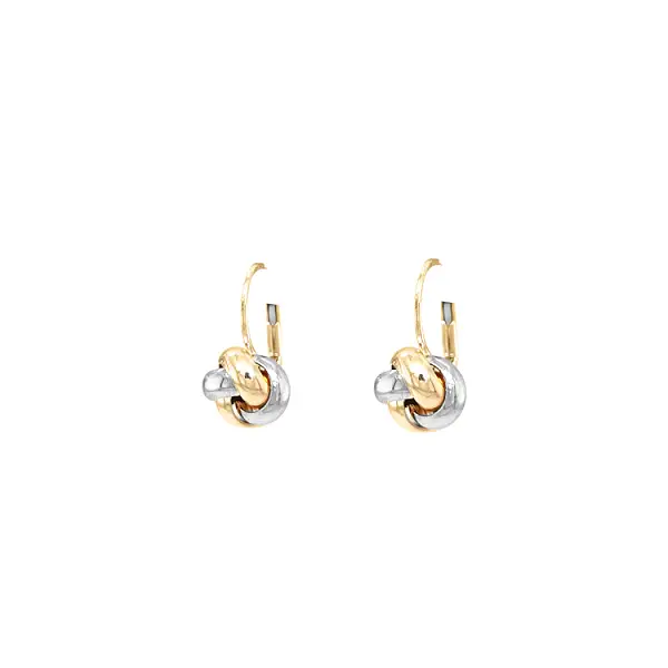 Gold Earrings made of Combination Gold