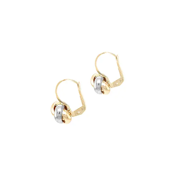 Gold Earrings made of Combination Gold