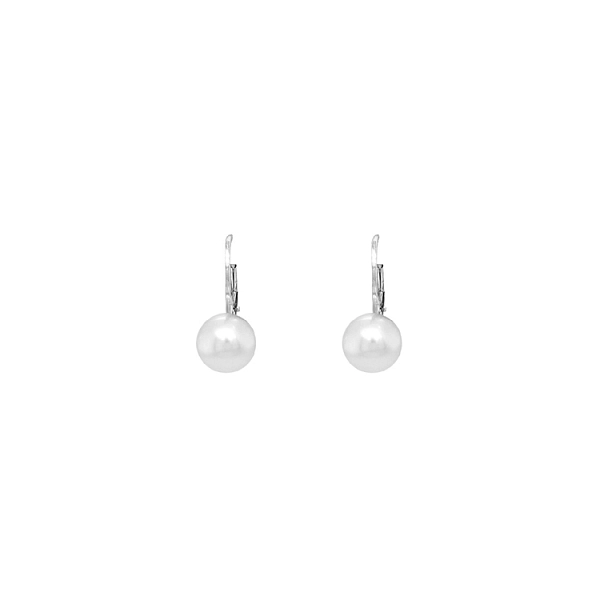 Gold Pearl Earrings