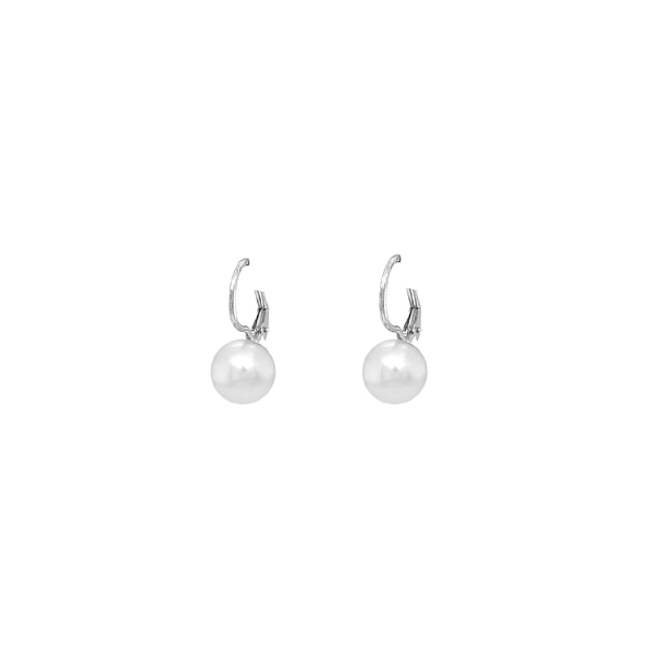 Gold Pearl Earrings