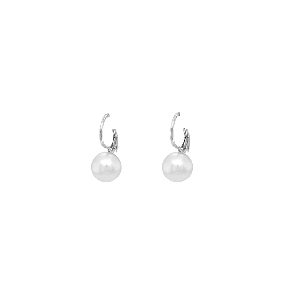 Gold Pearl Earrings
