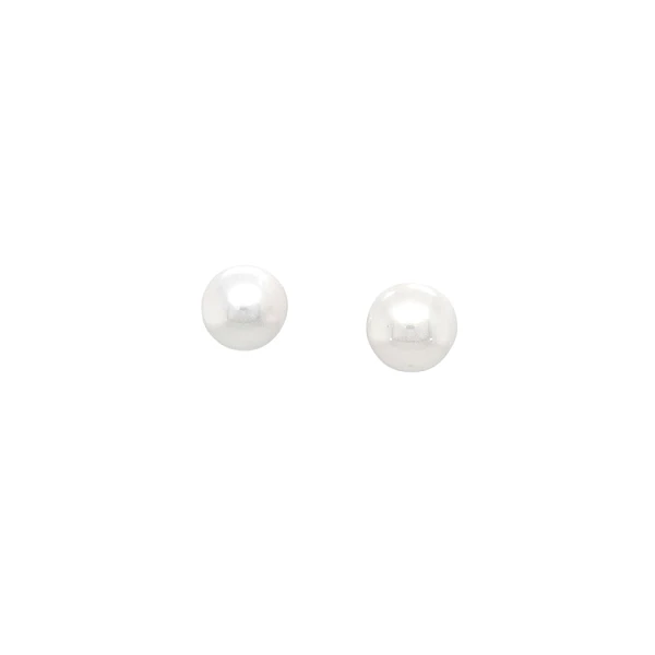 Gold Pecko Earrings with Pearl