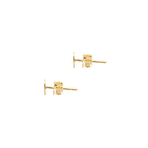 Gold Earrings Hearts