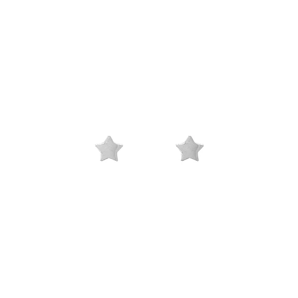 Gold stud earrings stars