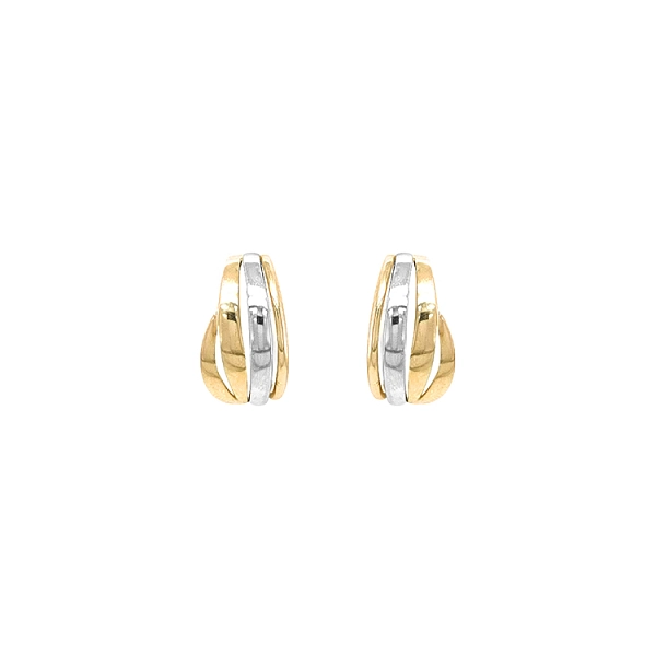 Earrings made of Combination Gold