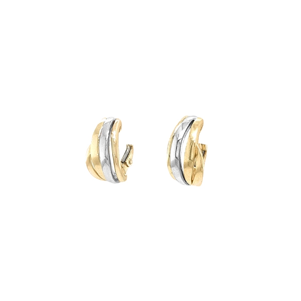 Earrings made of Combination Gold