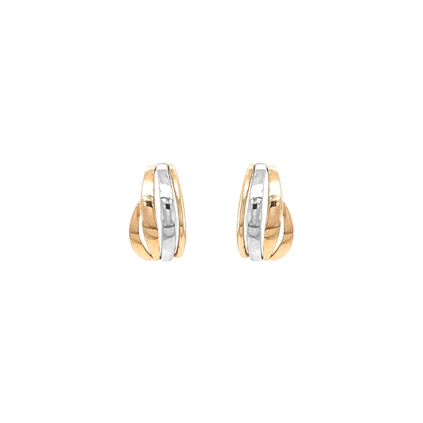 Earrings made of Combination Gold