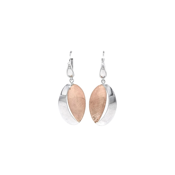 Gold dangle earrings