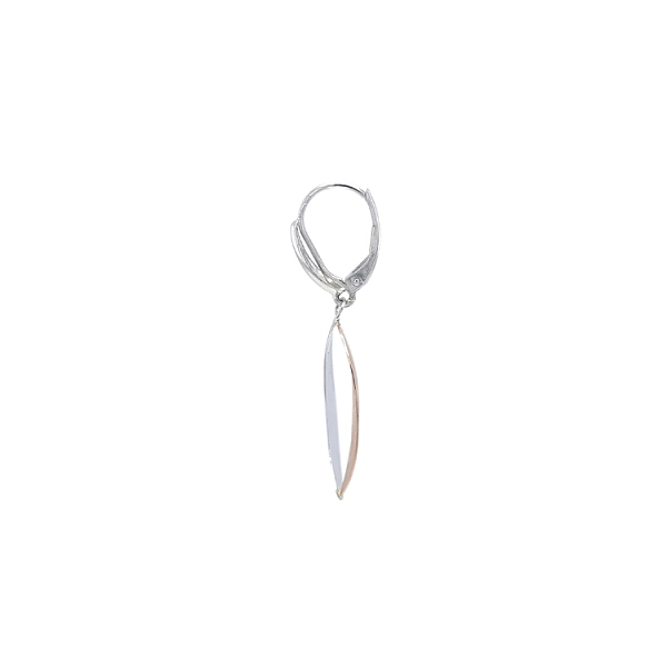 Gold dangle earrings