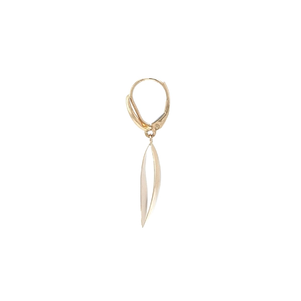 Gold dangle earrings