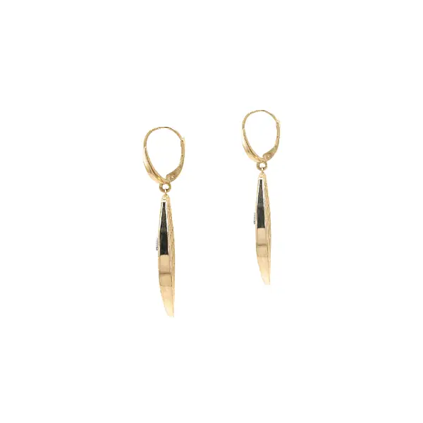 Gold Mixed Gold Earrings