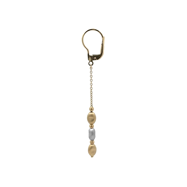 Gold Combination dangle earrings