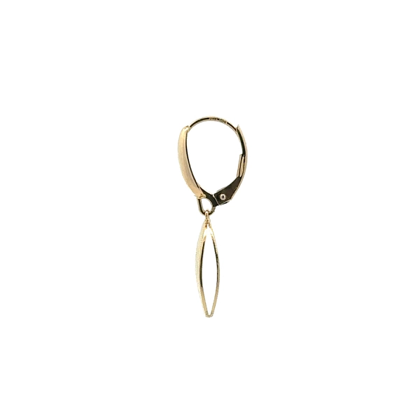 Gold dangle earrings