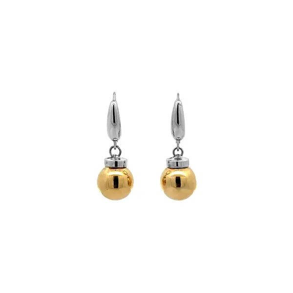 Earrings made of Combination Gold