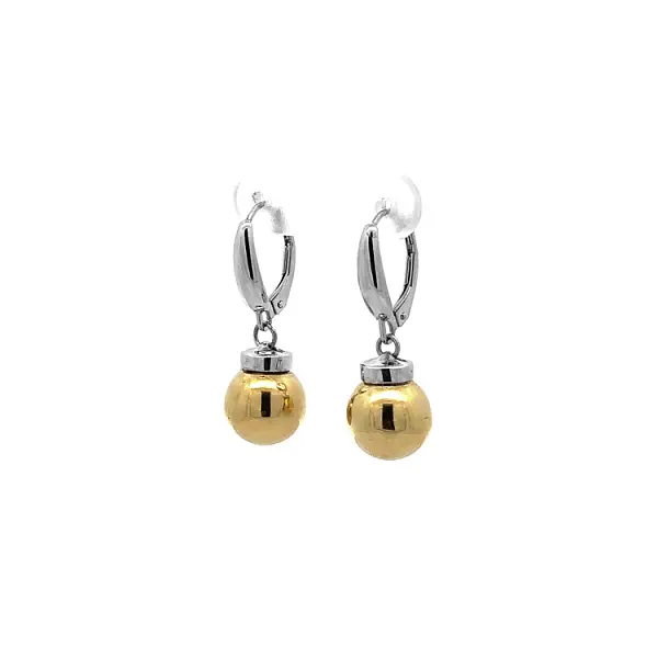 Earrings made of Combination Gold