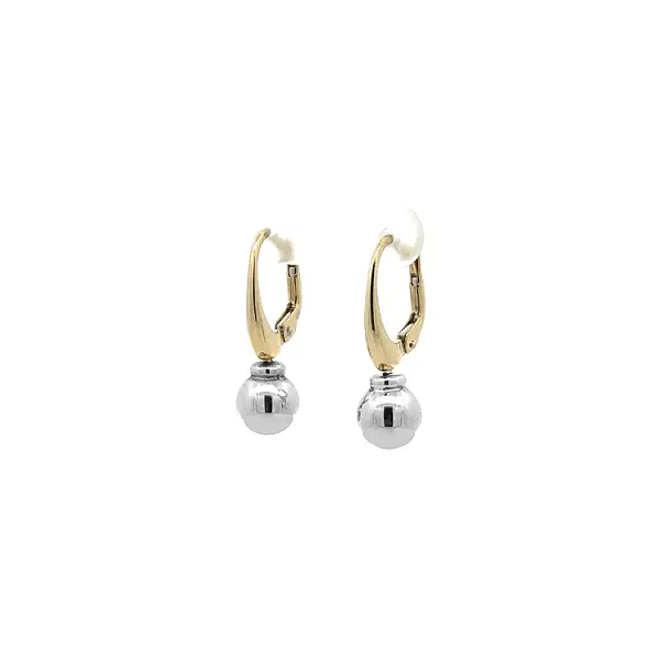 Earrings made of Combination Gold