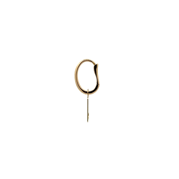 Gold dangle earrings