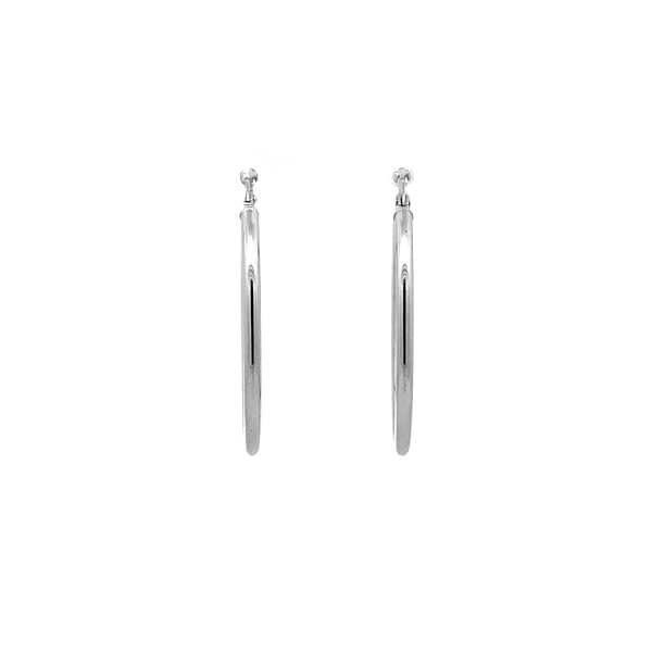 Gold Round Earrings