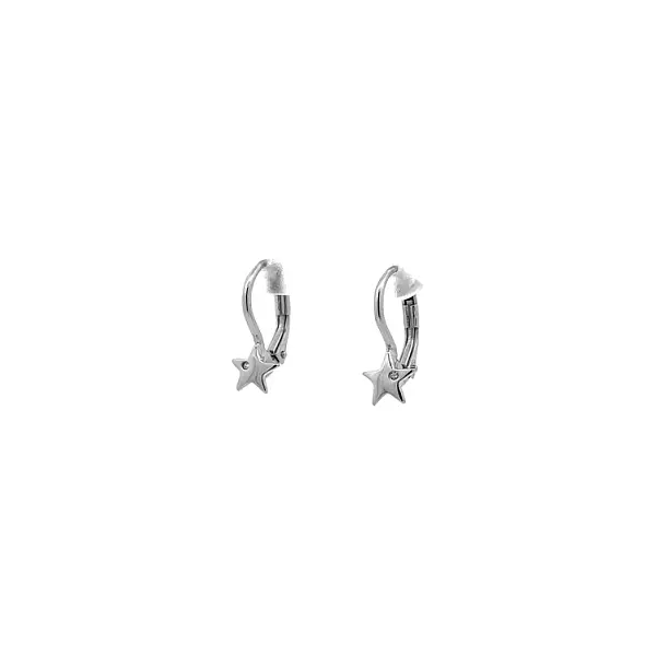Gold Baby Earrings Starfish