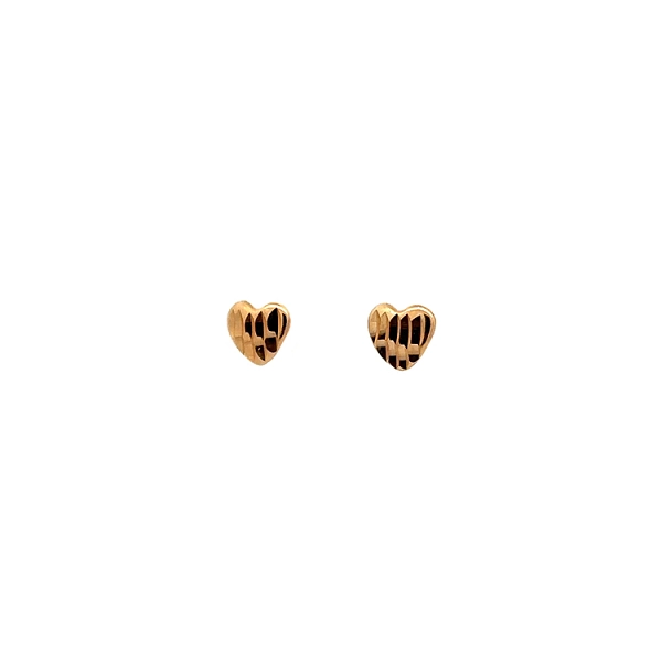 Gold Pecky Earrings Sdríčka