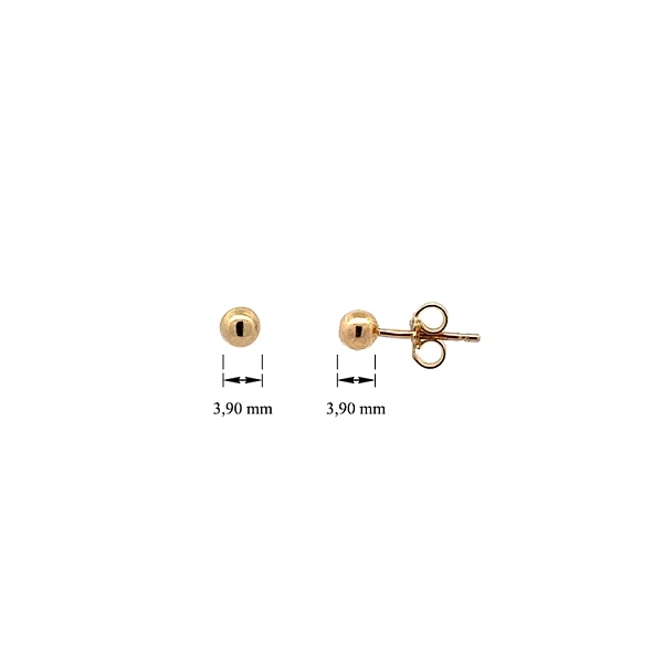 Gold Peck Earrings