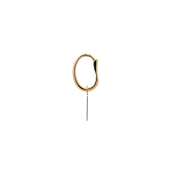 Gold dangle earrings