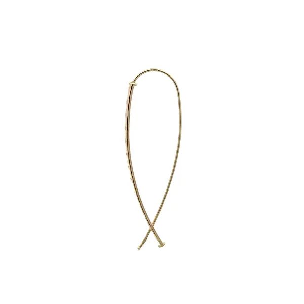 Gold dangle earrings