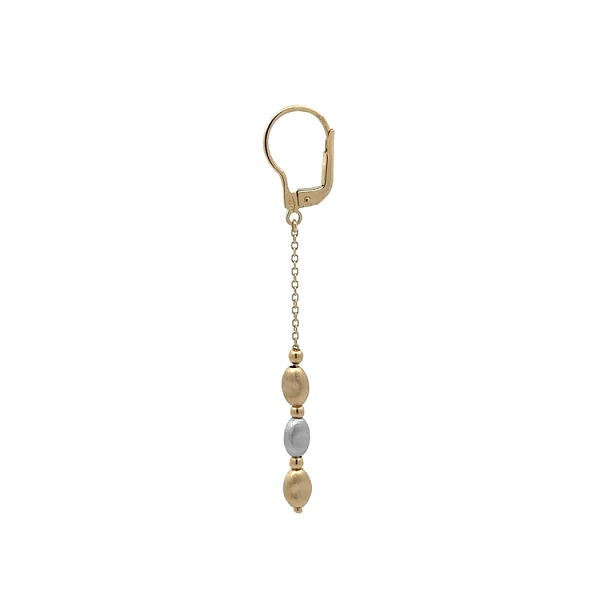 Gold Combination dangle earrings