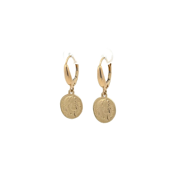 Gold Earrings Hadrianus Augustus