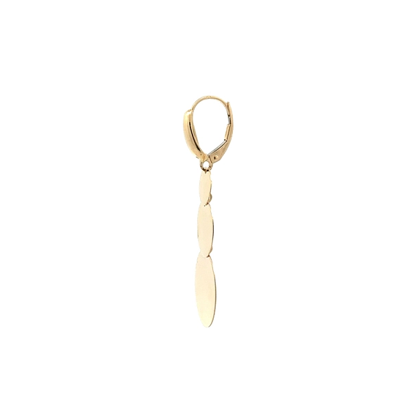 Gold dangle earrings